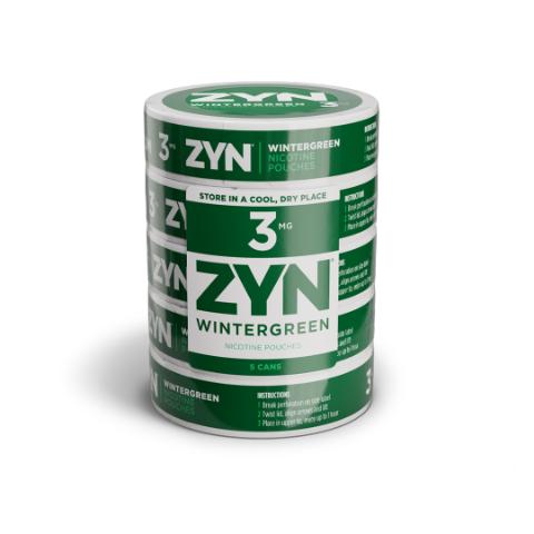 ZYN Wintergreen 3MG 5 Pack