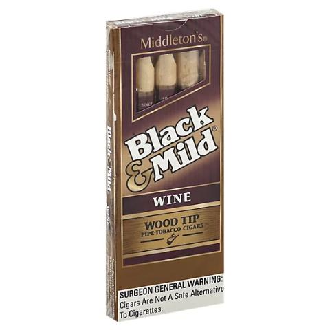 Black & Mild Wine Wood Tip 5F4