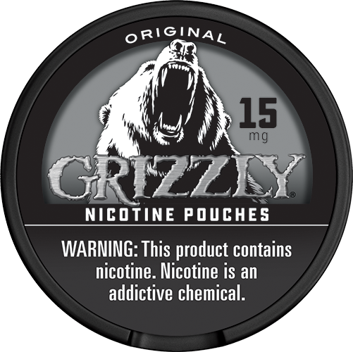 Grizzly Nic Pouch Orig 15MG
