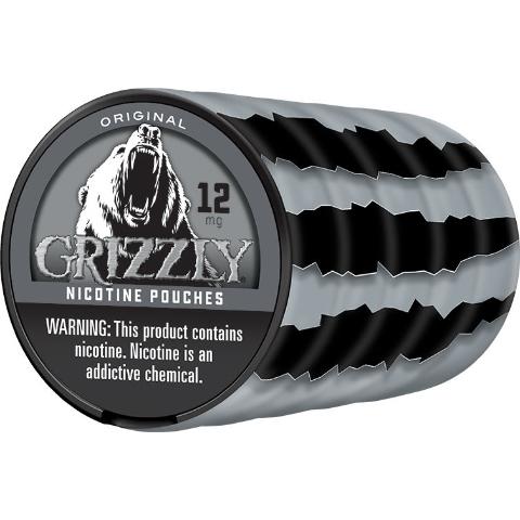 Grizzly Nicotine Pouch Original 12MG 5 Pack
