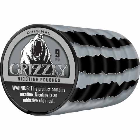 Buy Grizzly Nicotine Pouch Original 9MG 5 Pack Online from 7-Eleven |Fast  Delivery