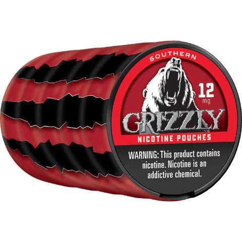 12.5 tobacco Buy Grizzly Nicotine Pouch Southern 12MG 5 Pack Online from 7-Eleven |Fast  Delivery