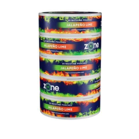 Zone Jalapeno Lime 9mg 5 Pack