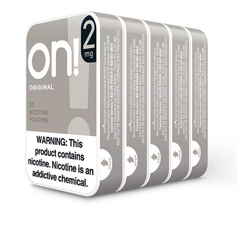 On! Original 2MG 5 Pack