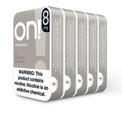 On! Original 8MG 5 Pack