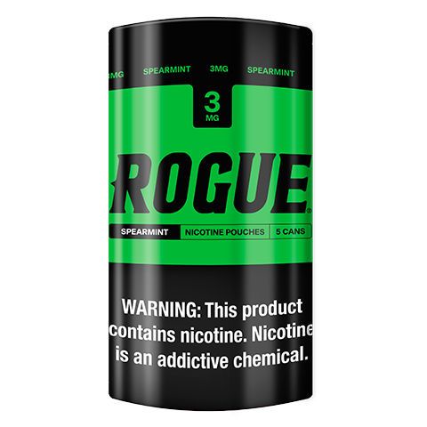 Rogue Spearmint 3MG 5 Pack