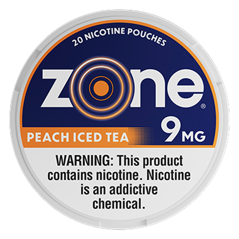 Zone Peach Iced Tea 9mg