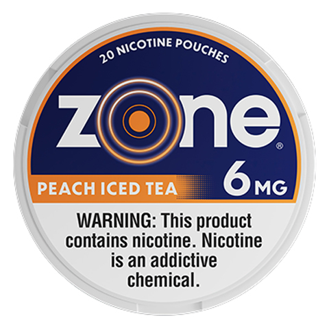 Zone Peach Iced Tea 6mg