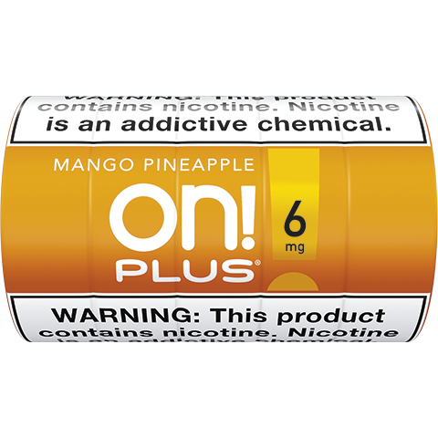 On! Plus Mango Pineapple 6MG 5 Pack