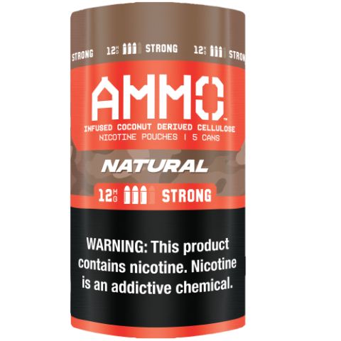 Ammo Natural Strong 12MG 5 Pack