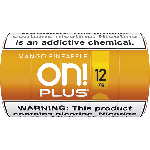 On! Plus Mango Pineapple 12mg 5 Pack