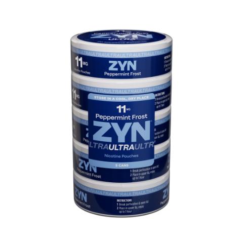 ZYN Ultra Peppermint Frost 11MG 5Pack