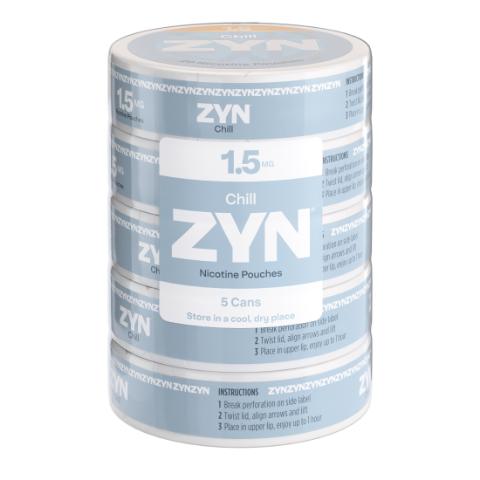 ZYN Chill 1.5mg 5 Pack