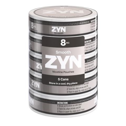 ZYN Smooth 8mg 5 Pack