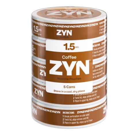ZYN Coffee 1.5MG 5 Pack