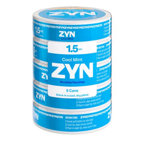 ZYN Cool Mint 1.5mg 5 Pack