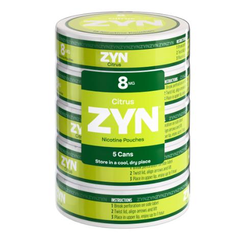 ZYN Citrus 8mg 5 Pack