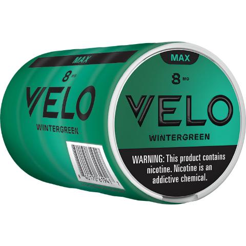 Velo Max Pouch Wintergreen 8MG 5 Pack