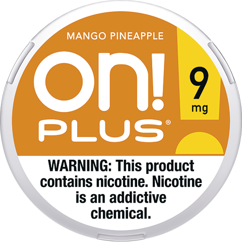on! Plus Mango Pineapple 9 mg