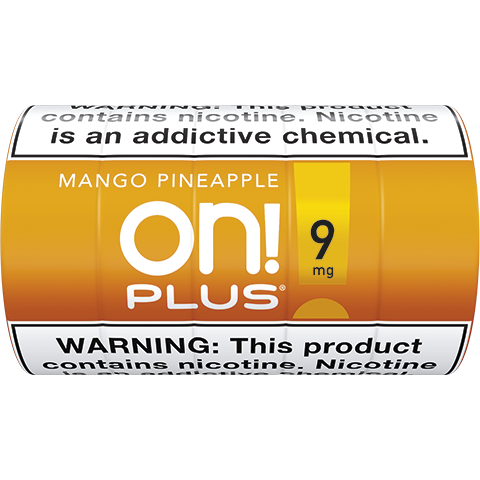 On! Plus Mango Pineapple 9MG 5 Pack