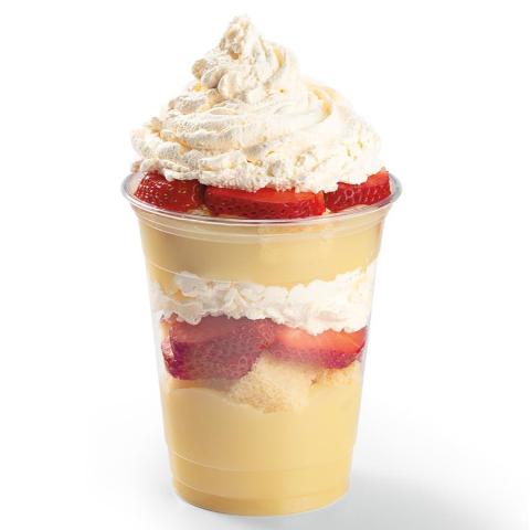 Laredo Taco Co. Strawberry Shortcake Pudding Parfait