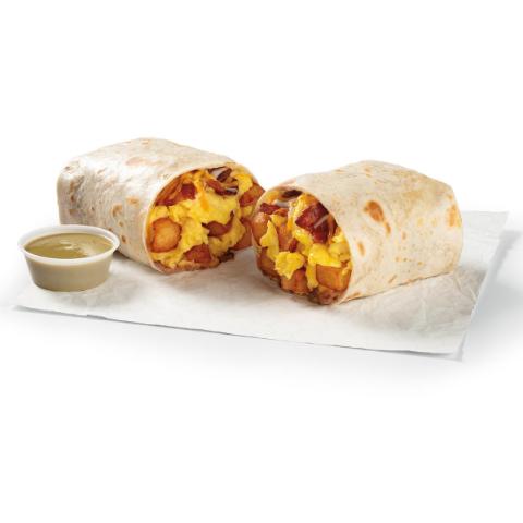 Laredo Taco Co. Bacon Q Breakfast Burrito