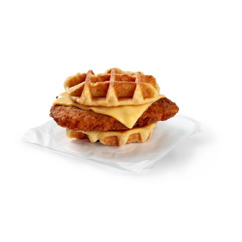 Chicken & Cheese Waffle