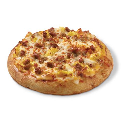 Personal Mega Meat Breakfast Pizza