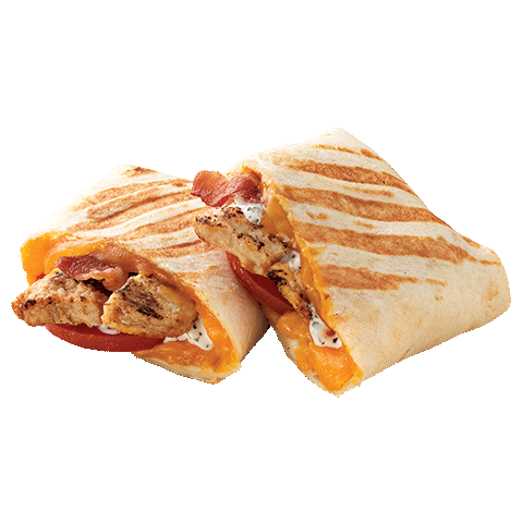 Chicken Bacon Ranch Grilled Wrap
