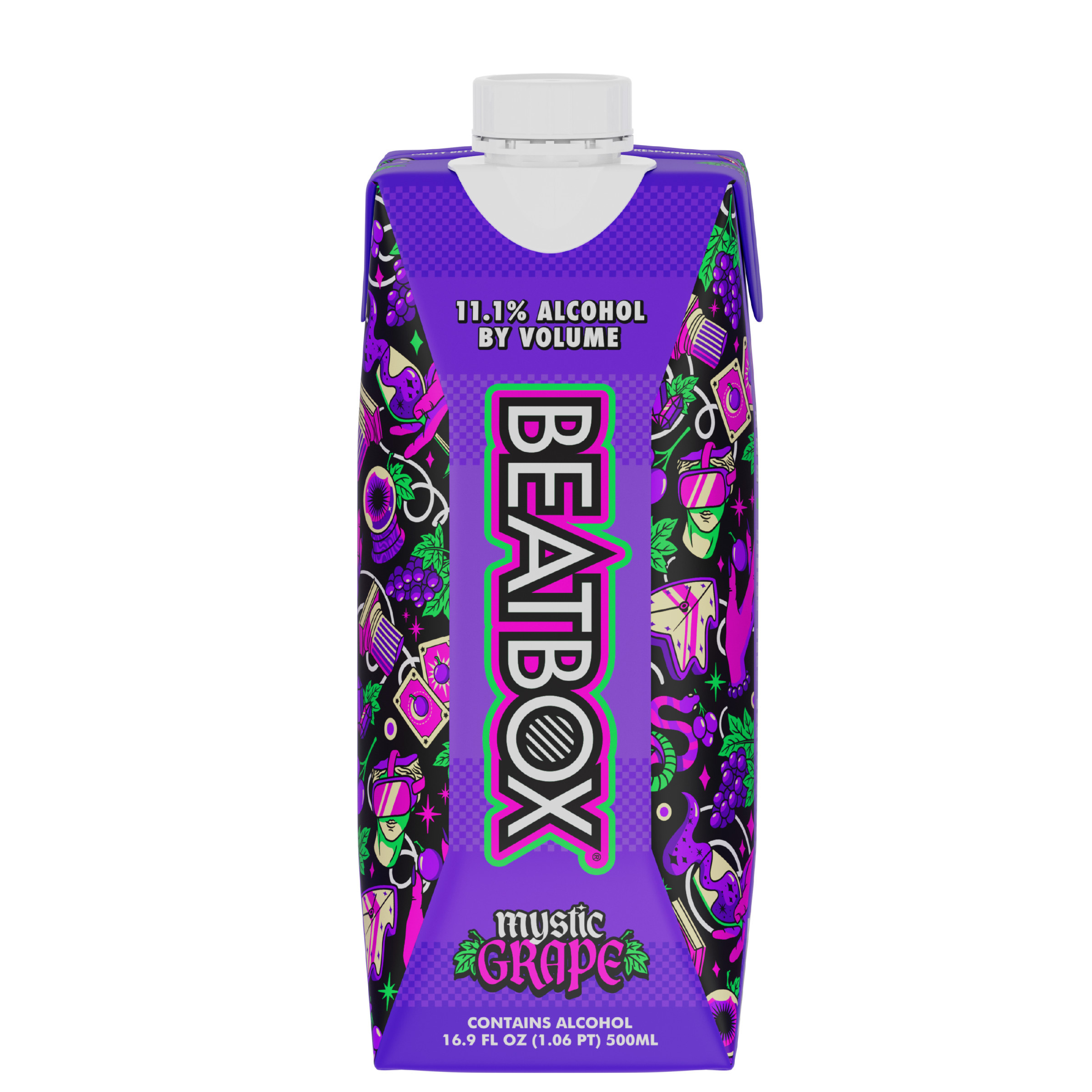 BeatBox Mystic Grape Wine, 11.1% ABV
