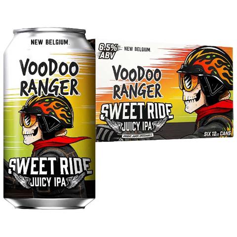 New Belgium Voodoo Ranger Sweet Ride IPA 6 Pack 12oz Can