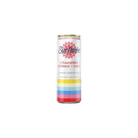 Surfside Strawberry Lemonade 12oz Can