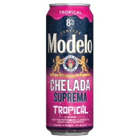 Modelo Chelada Suprema Tropical 24oz Can