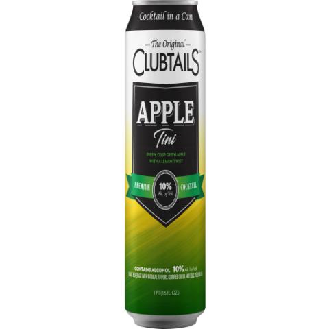 Clubtails Appletini 160z Can