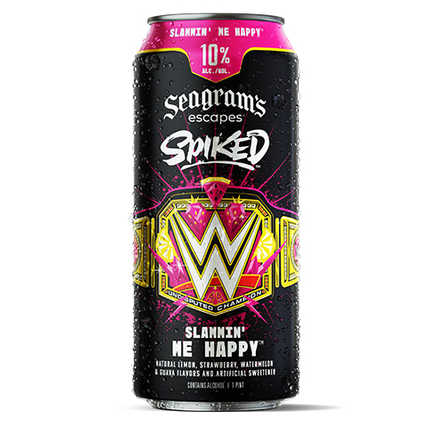 Seagram's WWE Slammin Me Happy 16oz Can