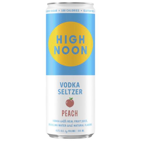High Noon Peach 12oz Single