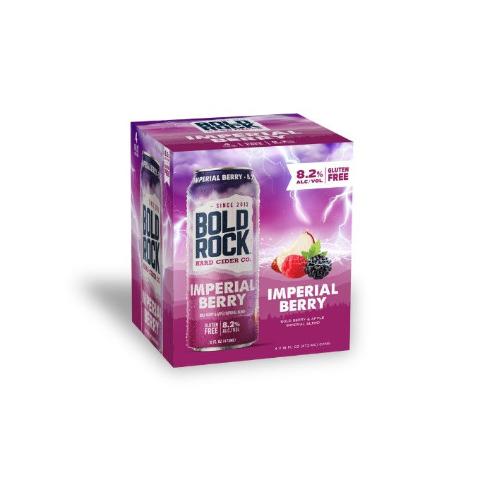 Buy Bold Rock Imperial Berry 4 Pack 16oz Can Box Online from 7