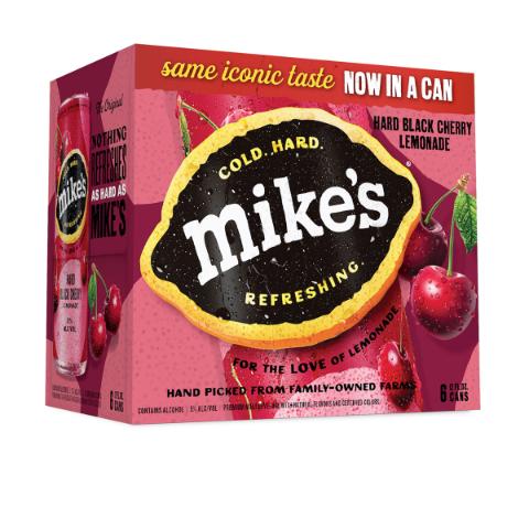 Mike's Hard Black Cherry Lemon 6 Pack 12oz Can