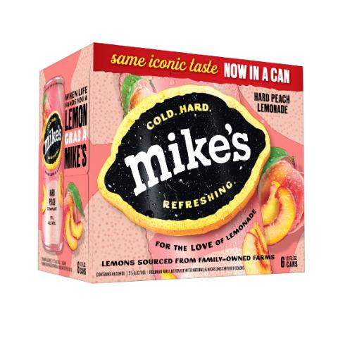 Mike's Hard Lemonade Peach 6 Pack 12oz Can