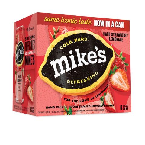 Mike's Hard Lemonade Strawberry 6 Pack 12oz Can