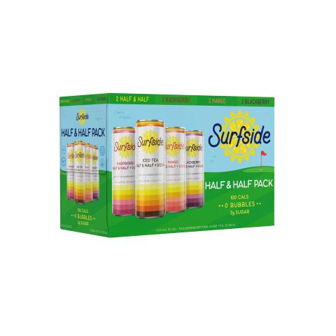 Inches Riversider Half Buy Surfside Half & Half Variety 8 Pack 12oz Can Online from 7-Eleven ...