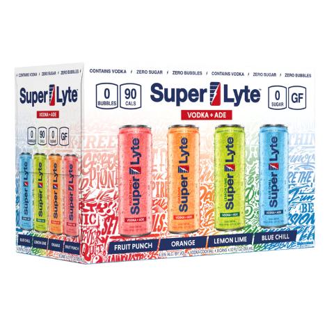 Super Lyte Variety Vodka 8 Pack 12oz Can