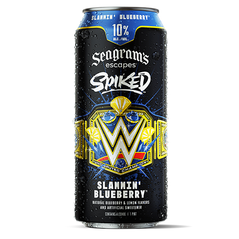 Seagrams Spiked Slammin Blueberry 16oz Can