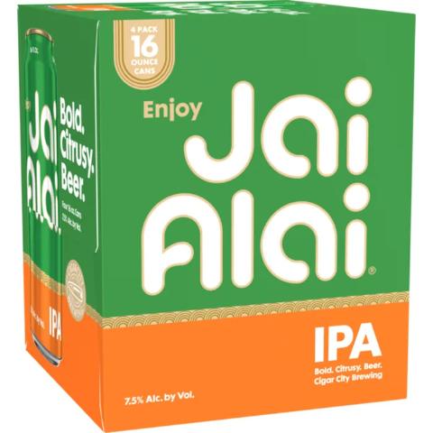Buy Cigar City Jai Alai IPA 4 Pack 16oz Can Online from 7-Eleven