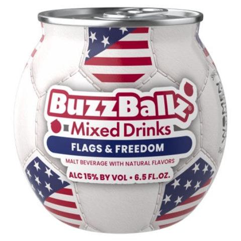 BuzzBallz Mixed Drink Flags & Freedom 6.5z