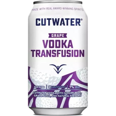 Cutwater Transfusion Grape 12oz Can