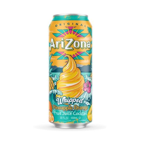 Arizona Whipped Pineapple Orange Juice Cocktail 22oz