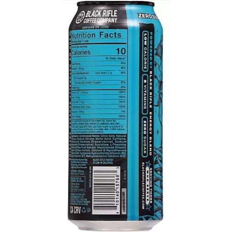 Buy Black Rifle Energy Ranger Berry Zero Sugar 16oz Online from 7