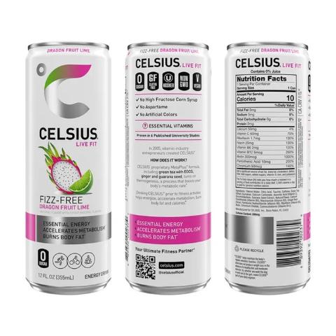 Buy Celsius Energy Vibe Variety 12 Pack 12oz Cans Online from 7