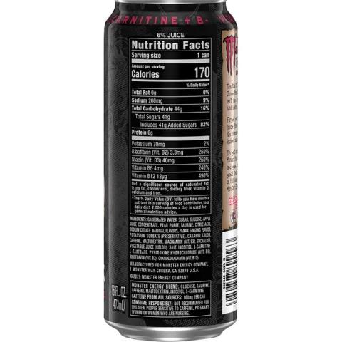 センラ Bad monster 80個 Monster Energy Zero Sugar Ultra Paradise 355 ML Japan Full